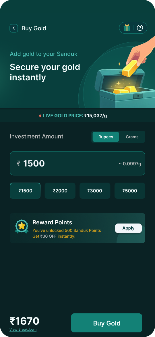 Sanduk app screen 4
